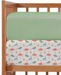 Changing Pad Cover - Pack of 2 Soft Unisex Diaper Change Table Sheets - Fit 32"x16" Contoured Pad - Changing Pad Cover for Baby Boys and Girls - Snug Fit and Machine Washable - Oeko-Tex - Child