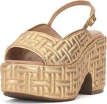 Vince Camuto Women's Elana Sandal-Platform, True Gold, 4 UK