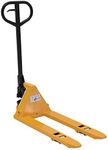 Vestil PM1-1532-MINI Steel Mini Hand Pallet Truck 45 in. x 15 in. x 45 in. 1100 Lb. Capacity Yellow