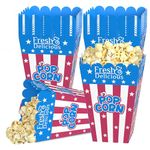 Enem Popcorn Cone, Popcorn and Candy Containers for kids party, Set of 30