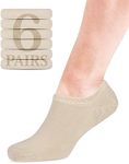 HUGH UGOLI Men Bamboo No Show Socks