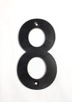 Metal number Signage/house number/hotel room number (8)