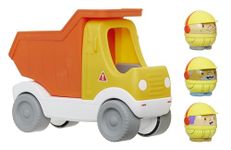 Little Tikes Toddle Tots Haul Away Dump Truck - Toddler Playset - Dump Truck & 3 Character Figures for Pretend Play - Toy for Toddlers and Kids - Suitable for Girls and Boys Ages 1-5 Years