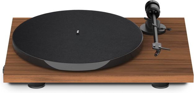 Pro-Ject E1 BT Record Player – Bluetooth Turntable, Walnut Finish