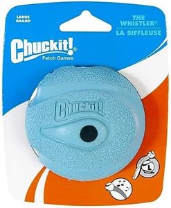 Chuckit! The Whistler Ball Dog Toy, Large (3 Inch)