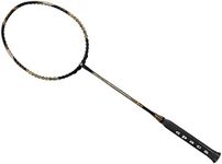 Apacs Feather Weight XS Black Gold Badminton Racket (8U) Worlds Lightest Badminton Racket