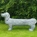 OUTOUR Dog Statues Outdoor 46.2’’L 