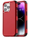 AICase for iPhone 14 Pro Case(6.1")Case,Heavy Duty 3-Layer Rugged Pocket-Friendly Phone Cover,Durable Military Grade Protection Shockproof/Drop Proof/Dust-Proof Protective for iPhone 14 Pro Case 6.1"