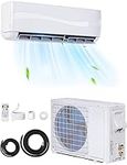 SIMOE 12000BTU Mini Split Air Conditioner and Heater, 115V 20 SEER2 Ductless AC Unit with 1 Ton Heat Pump & Ductless Inverter System, Energy Efficient Unit Rooms up to 750 Sq.Ft