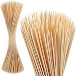 200 PCS Bamboo Marshmallow Roasting Sticks, SMores Skewers for Fire Pit, Extra Long 14 Inch Heavy Duty 4mm Thick Wooden SMores Sticks for Open Fire Pits Roaster Barbecue Hot Dog Camping Kebab Sausage