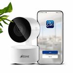 Ozone OZ- Life-PC-01 Smart PTZ Indoor 2 MP Wi-Fi Camera | Full HD Camera with 360° | Motion Detection | Cloud & Sd Card Support upto 128 GB | 2 ways Audio Talk | Smart Access with Alexa & Google