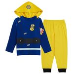 Fireman Sam Boys Novelty Dress Up Pyjamas 4-5 Years Blue