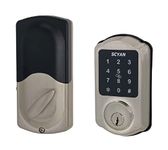 SCYAN Smart Deadbolt Lock, D1 Deadbolt with Touchscreen Keypad, Keyless Entry Door Lock, Auto Locking, for Home, Airbnb, Rental House (Satin Nickel)