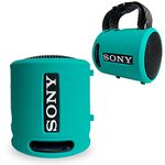 RAWECUD Silicone Cover Case For Sony Srs-Xb13/Xb100 Extra Bass Wireless Portable Compact Speaker,Protective Skin Sleeve Shell For Sony Srs-Xb13 Speaker Accessories(Powder Blue)