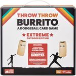 Exploding Kittens Presents Throw Throw Burrito Extreme Outdoor Edition - An Outdoor Dodgeball Card Game - Family Party Card Games for Adults, Teens & Kids 7+ - 120 Cards & 2 Huge Inflatable Burritos