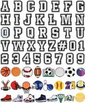 BOWNDY 60pcs Letters Numbers and Sp