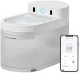 CATLINK W03 Wireless Cat Water Fountain with APP Control, 5000mAh Battery Operated, 2300ml, Health Report, Fine Filter, 30db Low Noise, Driking Fountain[Wireless ]