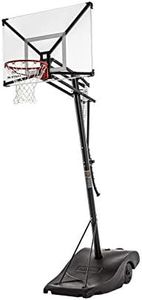 Silverback NXT Portable Adjustable 10ft Outdoor Basketball Hoop - 50" and 54" Basketball Goal Backboard Available - Assembles in 90 Minutes