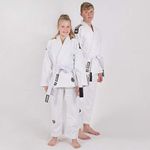 Tatami Fightwear Kids Nova Absolute Brazilian Jiu Jitsu BJJ Gi w/Free White Belt - White - M1