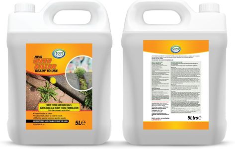 JOVS Weed Killer 2x5L Ready to Use – Fast Acting Spray for Patios & Gardens