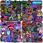 Stickers 200 Pcs Cool Neon Graffiti Sticker Pack, Stickers for Kids Teens Adult, Waterproof Vinyl Stickers, Stickers for Water Bottle Laptop Skateboard Journal Macbook Cup Scrapbook Phone Guitar etc