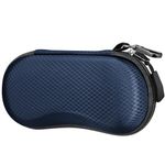 FINTIE Sunglasses Case for Men and Women - Hard Shell Shockproof Sport Glasses Case - Zipper Portable Spectacle Cases with Clip