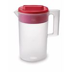 Rubbermaid® Simply Pour™ Pitcher, Plastic Pitcher with Multifunction Lid, 1 Gallon