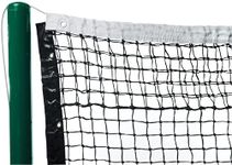 AMZ SPORTS NETS HDPE Lawn Tennis Net Tournament Quality with Wire Rope (2MM - Single)