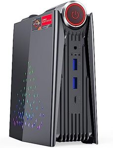 ACEMAGICIAN [Gaming PC] Ryzen Mini PC, AMD Ryzen 7 5800U(up to 4.4Ghz) 16GB DDR4 512GB NVME SSD Mini Desktop Computer, Mini Computers [WiFi6/BT5.2] [4K UHD/RGB Lights/3 Adjustable Mode PC Gaming]