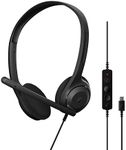 EPOS C1 Advanced Business Headset with USB-C Connectivity for Modern Devices, Improved Audio Quality, Noise Cancellation - Chrome Certified, Connect Support