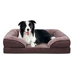 Orthopedic Dog Bed - Dog Sofa with Removable Washable Cover & Waterproof Liner, Couch Dog Beds for Small, Medium, Large Dogs