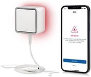 Eve Water Guard - Smart Home Water Leak Detector, 6.5 ft Sensing Cable, 100 dB Siren, (Apple HomeKit), App Notifications, Bluetooth, Thread, White
