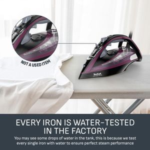 Tefal Ultimate Pure Steam Iron – Powerful Anti-Scale, Purple