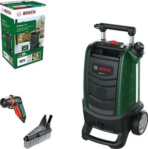 Bosch 18V Cordless Pressure Washer Without Battery, Outdoor Cleaner 290 PSI 15L (Fontus Gen 2)