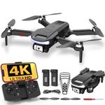 Wipkviey 4K Drone with Camera for Adults, B15 Foldable Professional RC Quadcopter for Beginners with Brushless Motor, 36 Mins Long Flight, 5G WiFi Transmission, Optical Flow