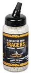 Crosman AirSoft 2,000 ct.Feeder Bottle Glow in the Dark Tracer AirSoft BBs (6mm, 0.12g), One Size