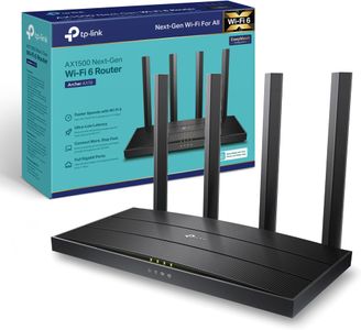 TP-Link Archer AX18 WiFi 6 Router – AX1500 Mbps, Gigabit, Gaming, WPA3