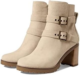 Cole Haan Botín Foster Buckle, Gamuza sésamo, 40.5 EU