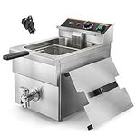 Duxtop Commercial Deep Fryer with B