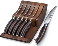 HOSHANHO Steak Knives Set of 6 with