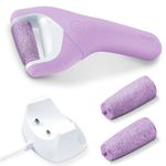 Beurer MP59 Waterproof Callus Remover, Electric Callus File with 2 Speed Settings and 2 Abrasive Rollers, Suitable for Thickened Hard Skin, Battery-operated, for Wet & Dry Feet