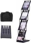 Foldable Magazine Display Rack with