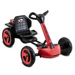 Rollplay 35441 FLEX XL Go Kart Electric Vehicle with 12 Volt Battery, Red, L990 x W581 x H624 mm