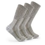 thorlos Unisex's LTH Thick Padded Light Weight Crew Hiking Sock, Sage (3 Pair Pack), Large (Pack of 3)