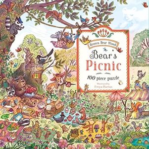 Bear's Picnic Puzzle: A Magical Woodland (100-piece Puzzle)