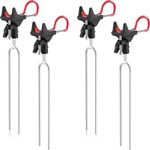 Lenwen 4 Pieces Fishing Rod Holders