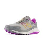 New Balance Women's DynaSoft Nitrel V5 Trail Running Shoe, Shadow Grey/Castlerock/Cosmic Rose, 9 M