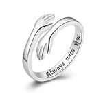 Hoops Loops Friend Infinity Rings For Teen Girls