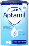 Aptamil Stage 1 Baby Formula, Milk Based Powder Infant Formula with DHA, Omega 3 & Prebiotics, 1.76 Pound (Pack of 1)