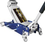 Yellow Jacket Floor Jack 3 Ton Hydraulic Low Profile Aluminum and Steel Racing Car Jack with Fast Liftiing Dual Pump for SUVs, 6,600 lb Capacity